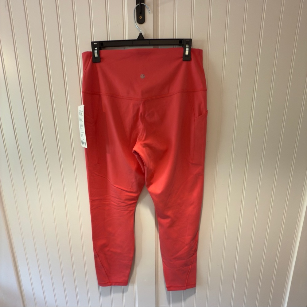 NWT Lululemon Align High-Rise pant w/Pockets 25" in Glaze Pink - Picture 2 of 5